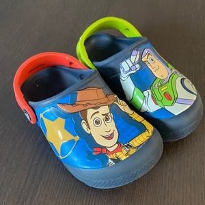 —CROCS— Super Rare Toy Story Crocs — Size C10